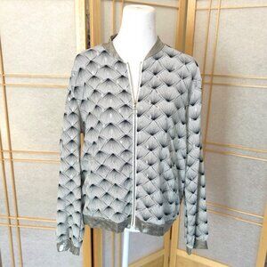 Flamant Rose Zipper Jacket - Size L